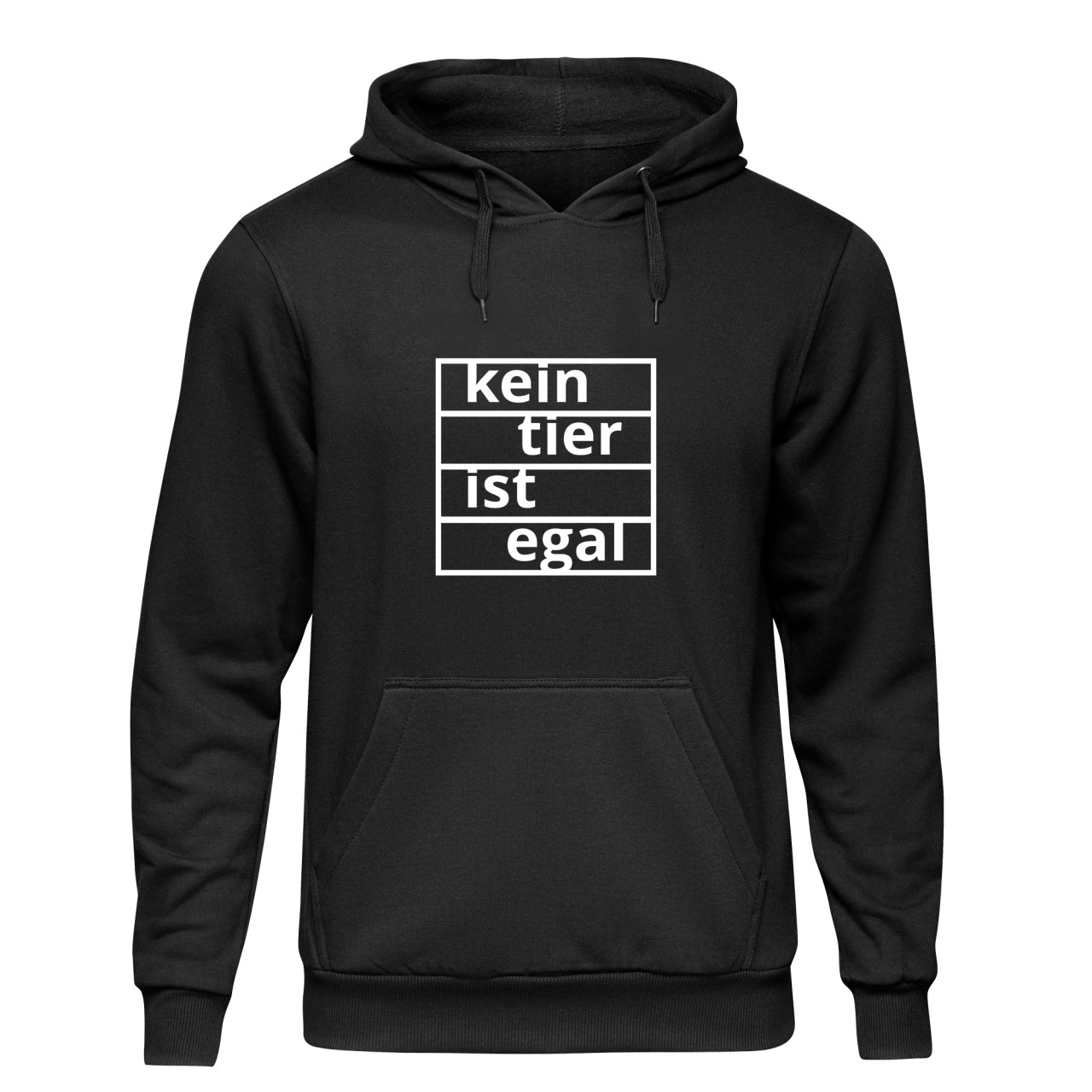 Kein Tier ist egal Hoodie