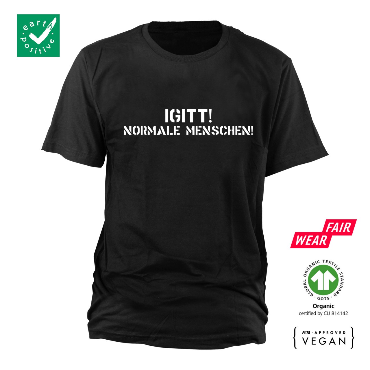 Igitt! Normale Menschen! Bio T-Shirt