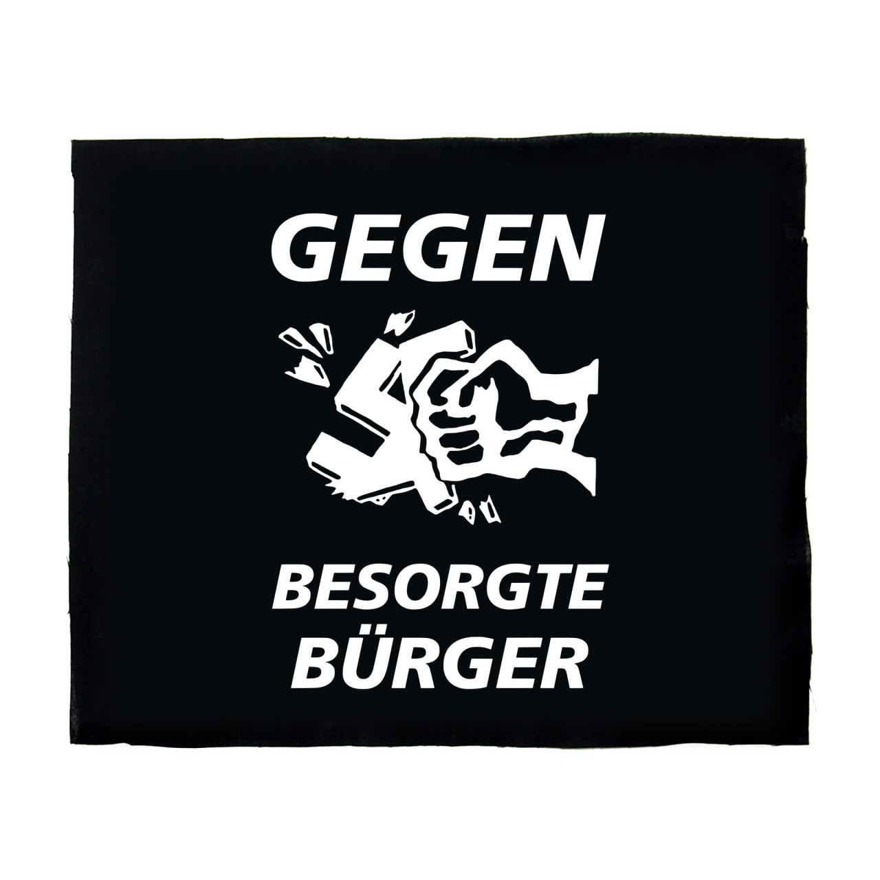 Gegen besorgte Bürger Backpatch