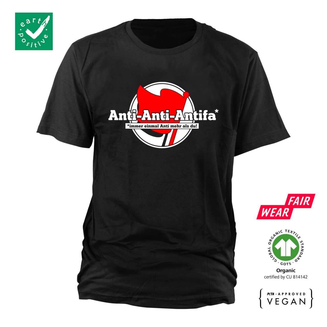 Anti-Anti-Antifa Bio T-Shirt