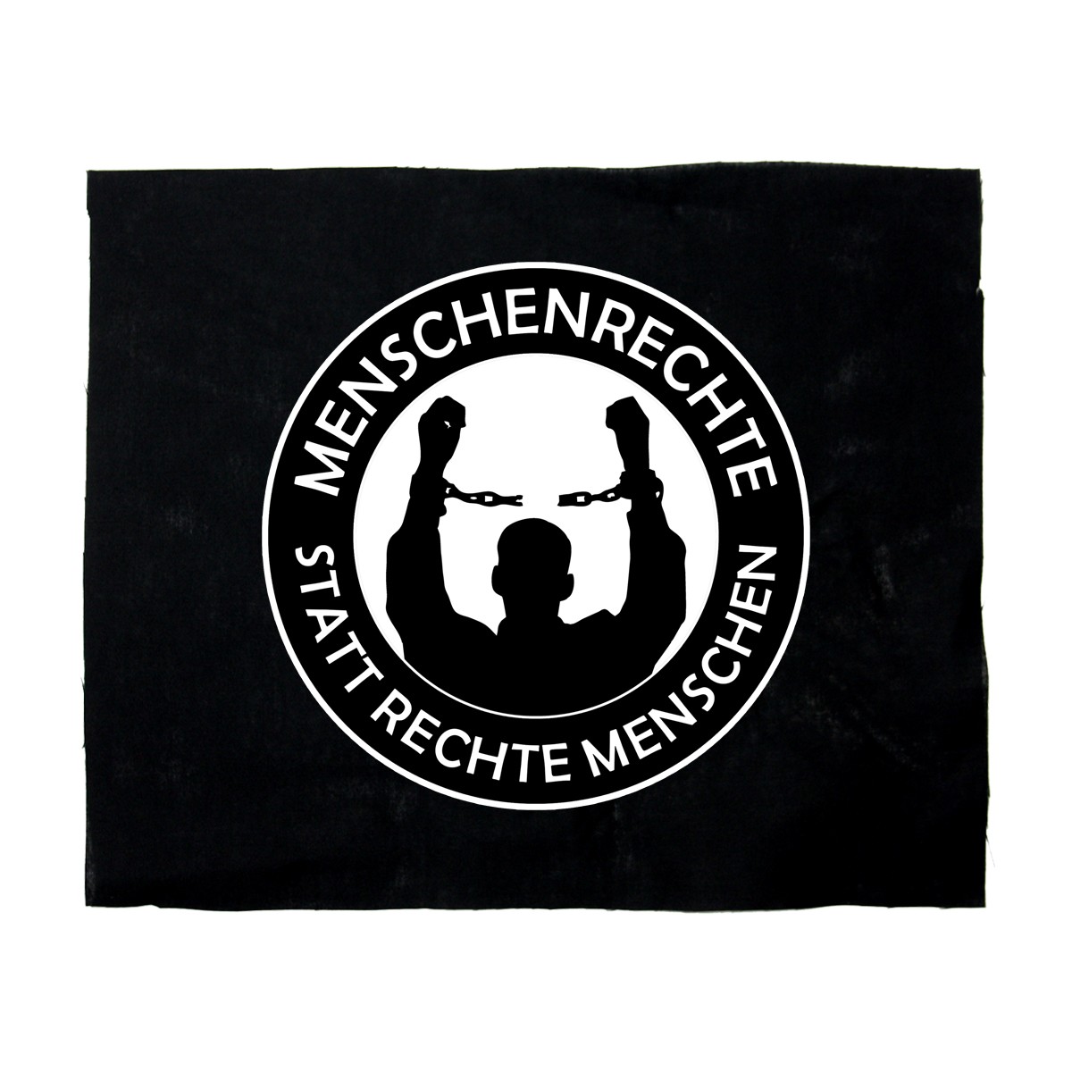 Menschenrechte Backpatch