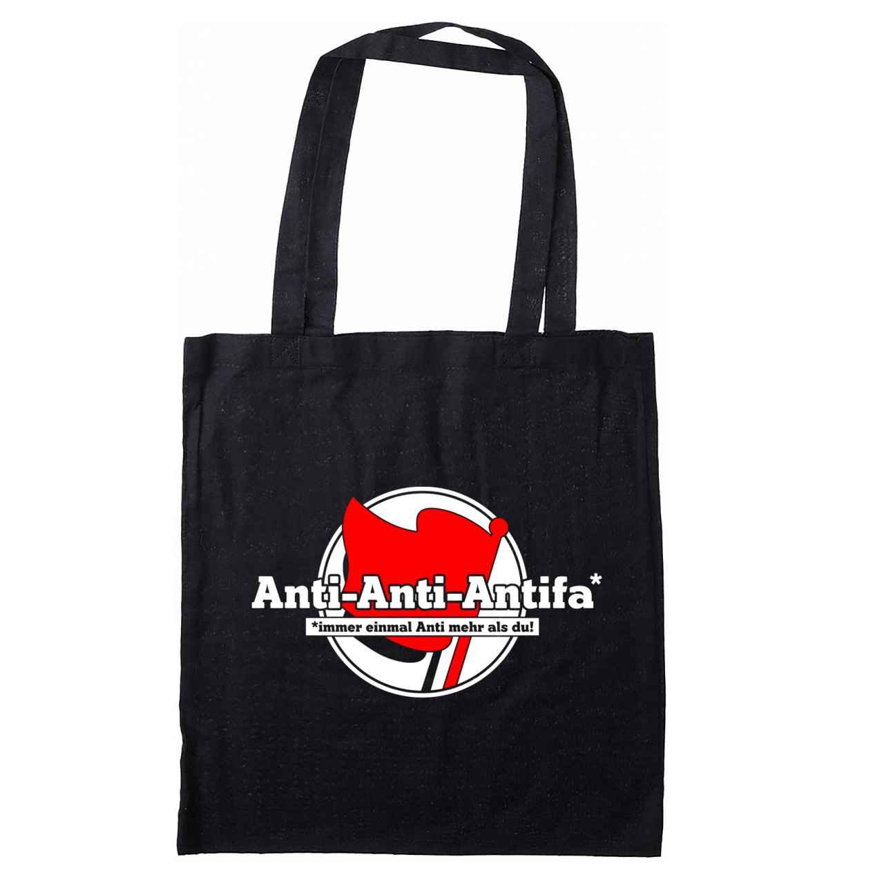 Anti-Anti-Antifa Stofftasche