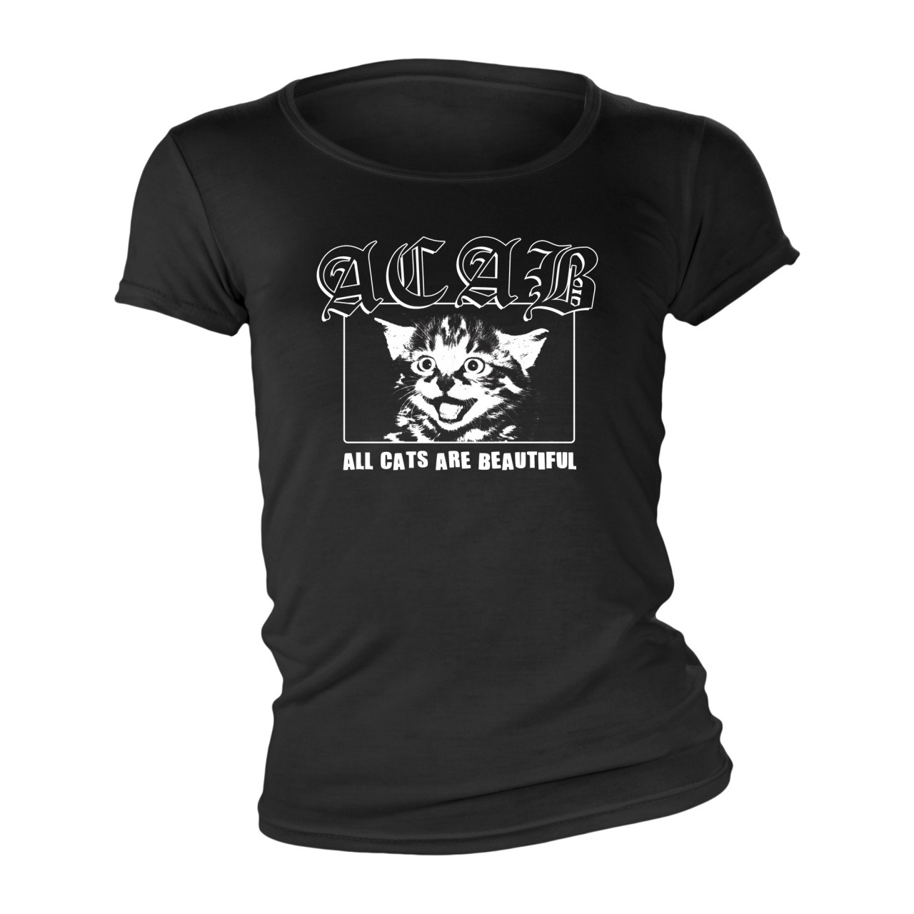 ACAB All cats are beautiful - Ladies Shirt