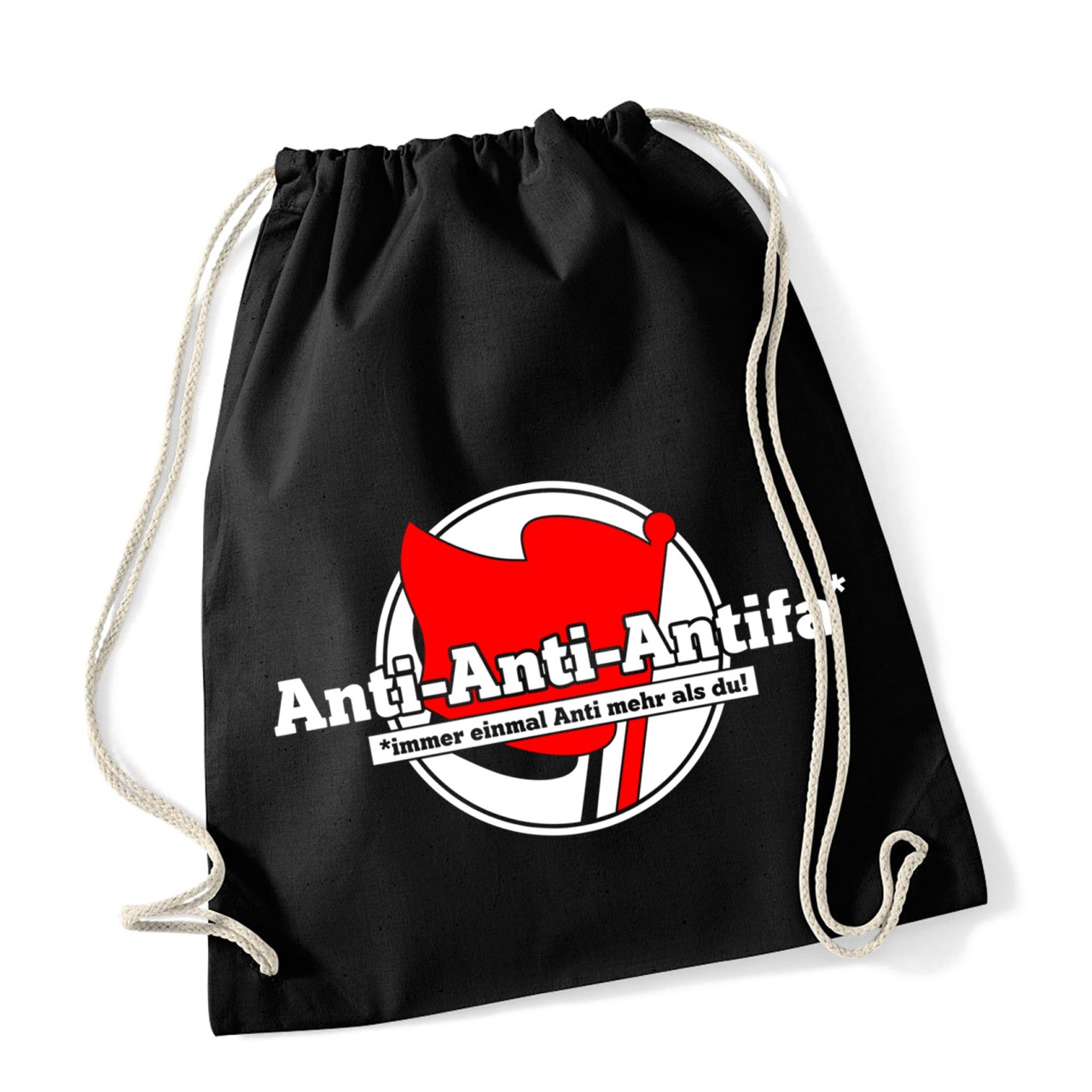 Anti-Anti-Antifa Turnbeutel