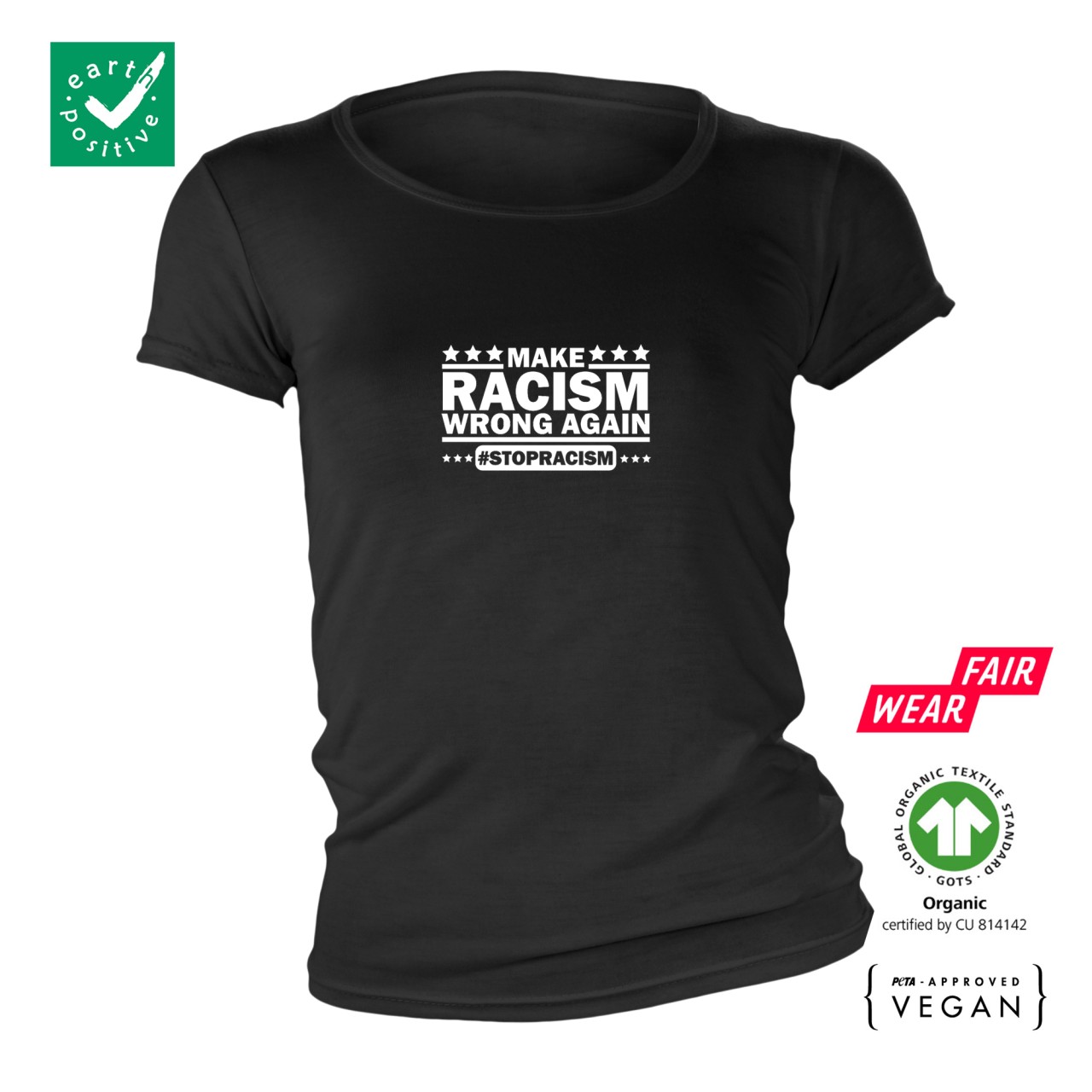 Make Racism Wrong again Bio Ladies Shirt